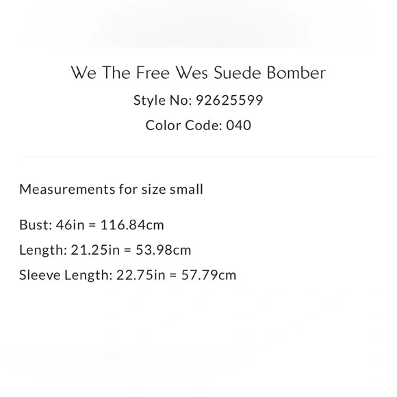 Free People We The Free Wes Suede Bomber Jacket NWT - Picture 15 of 15